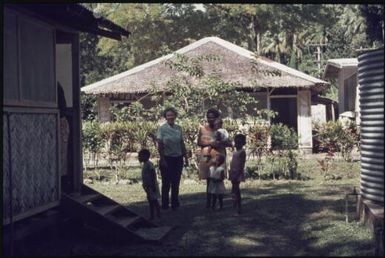 A staff member's family : Bougainville Island, Papua New Guinea, March 1971 / Terence and Margaret Spencer