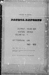 Patrol Reports. Milne Bay District, Gehua, 1945 - 1950