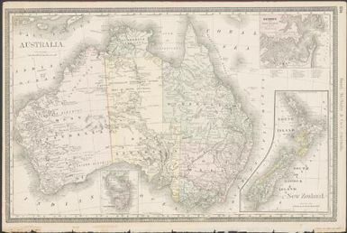 Australia : Oceania / Rand, McNally & Co, Eng'rs, Chicago