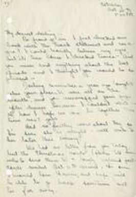 Letter from Bobby Johnston to Warren [Letter 97]