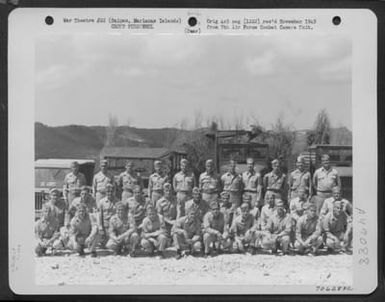 Saipan, Marianas Islands, 11 April 1945 - The 7Th Radio Security Section Is A Part Of The 136Th Radio Security Detachment Of Headquarters, Army Air Forces. The Purpose Of The Detachment Is To Monitor Air Force And Aacs (Army Airways Communications System) (U.S. Air Force Number 70628AC)