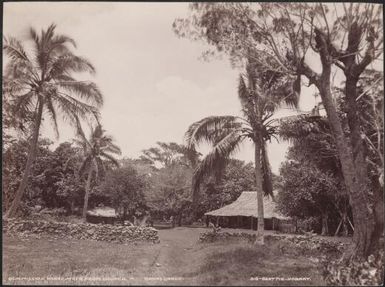 The old mission house at Mota, Banks Islands, 1906 / J.W. Beattie
