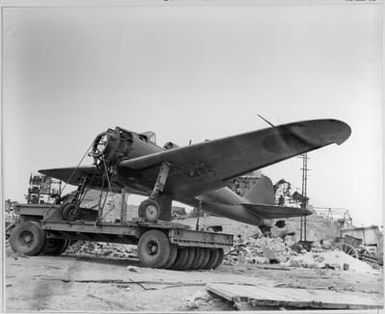 Captured Japanese Planes on Saipan Island After Invasion Operations