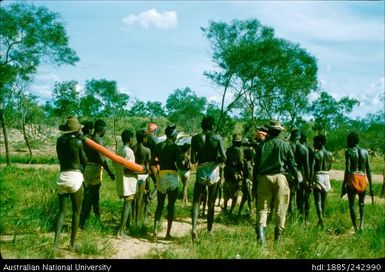 Group of Indigenous males