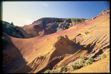 Eroded landscape