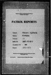 Patrol Reports. Western Highlands District, Kompiam, 1972 - 1973