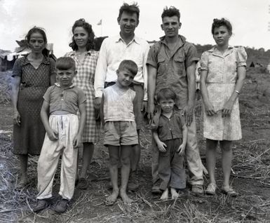 Family of Miss Elizabeth McDonald on Agat, Guam