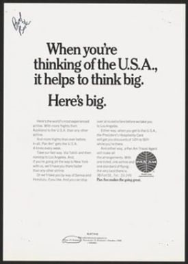 When you're thinking of the U.S.A., it helps to think big.