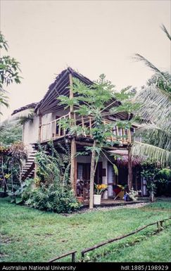 Vanuatu - Two storey building