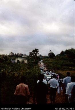 Parade of people