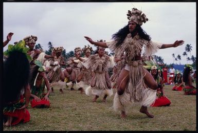 South Pacific Festival of the Arts, Apia, 1996. Tahitian dancers
