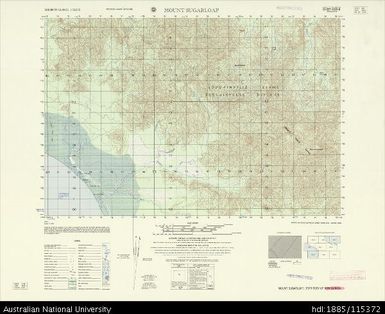 Papua New Guinea, Bougainville, Mount Sugarloaf, Series: AMS X713, Sheet 6839 II, 1966, 1:50 000