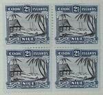 Stamps: Niue and Cook Islands Two and a Half Pence