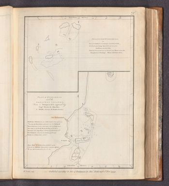 Islands of Querimboo (with) Plan of Querimboo and the Adjacent Islands