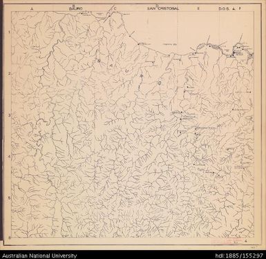 Solomon Islands, San Cristobal, Bauro, Series: Sketch, Sheet 4, 1966?, 1:50 000