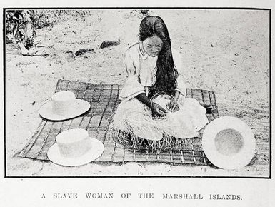 A slave woman of the Marshall Islands