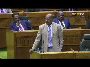 NATIONAL PARLIAMENT SITTING | 10AM | THURSDAY 31st JULY 2025