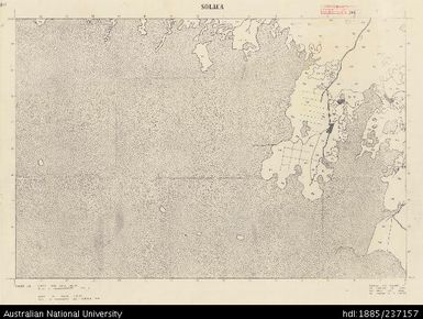 Samoa, Upolu, Solaua, Sheet 23, 1970, 1:40 000