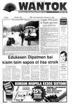 Wantok Niuspepa--Issue No. 1076 (February 09, 1995)