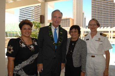 [Assignment: 48-DPA-09-29-08_SOI_K_Isl_Conf_Group] Group photos: participants in the Insular Areas Health Summit [("The Future of Health Care in the Insular Areas: A Leaders Summit") at the Marriott Hotel in] Honolulu, Hawaii, where Interior Secretary Dirk Kempthorne [joined senior federal health officials and leaders of the U.S. territories and freely associated states to discuss strategies and initiatives for advancing health care in those communinties [48-DPA-09-29-08_SOI_K_Isl_Conf_Group_DOI_0647.JPG]