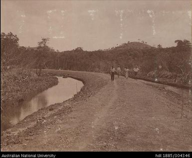 Yabe Yabe Curve, Na Dovi section looking West