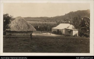 Indian Tenants house and farm, Labasa