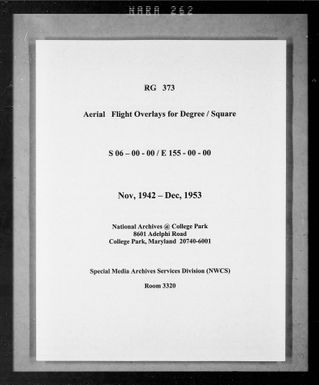 Overlay indexes for degree square 06S155E