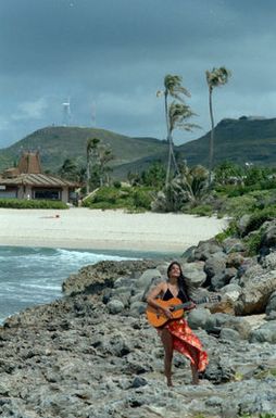 WIND TURBINE SITE DEDICATION AT KAHUKU OAHU HAWAII