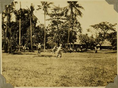 Samoan cricket match, 1928
