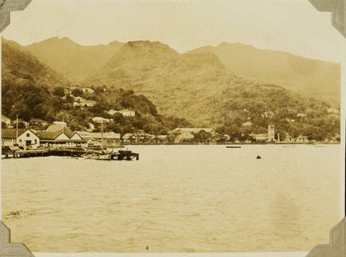 Levuka, from the sea, 1928