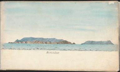 Watercolours of a voyage around South America to the Society Islands and Hawaii, ca.1850