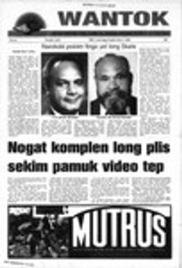 Wantok Niuspepa--Issue No. 1253 (July 02, 1998)