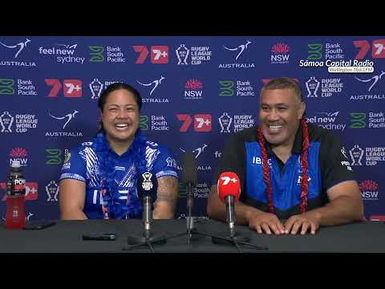 FETŪ SĀMOA Post Match Press Conference v Wales (RLWC2026)
