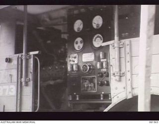 3 MILE, PORT MORESBY, NEW GUINEA. 1943-12-14. 25 KVA. 240 VOLT, SINGLE PHASE, MOBILE GENERATING PLANT WHICH SUPPLIES ALL THE ELECTRICITY FOR HEADQUARTERS, NEW GUINEA FORCE