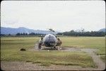 Helicopter at Mount Hagen airfield