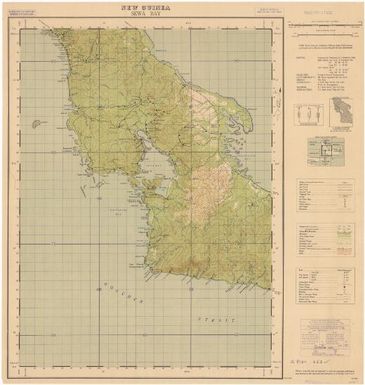 Sewa Bay / compilation,  3 Aust. Fd. Svy. Coy. A.I.F. from air photographs ; drawing, 2/1 Aust. Army Topo. Svy. Coy. ; reproduction, 2/1 Aust. Army Topo. Svy. Coy