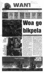 Wantok Niuspepa--Issue No. 1498 (March 27, 2003)