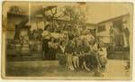 Art students, North Stradbroke Island, 1949