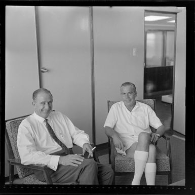 Two unidentifed men, Nadi Airport, Fiji