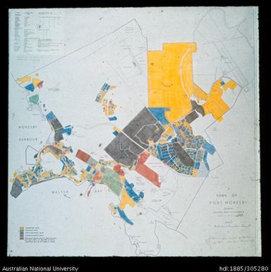 Port Moresby map