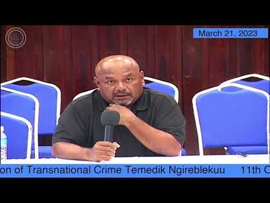The Senate JGA Oversight Hearing with Chief Temedik Ngireblekuu and Chief Kenny Sengebau MOJ