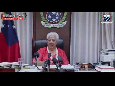 Press Conference with PM Fiame Naomi Matā'afa - 06 February 2025