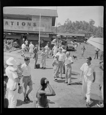 Qantas Empire Airways, Bird of Paradise service, arrival, Lae, Morobe, Papua New Guinea