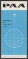 Pan American World Airways system time table, February 1-29, 1960