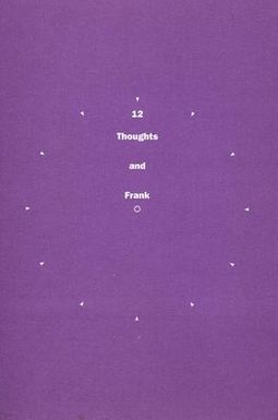 Exhibition flyer for "12 Thoughts and Frank: A Selection of Artists from the Archive", Asian American Arts Centre, 1995