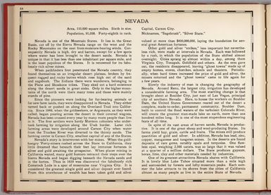 (Text Page) Nevada.