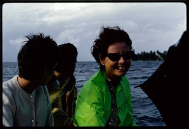 On the boat to Bau, 1971