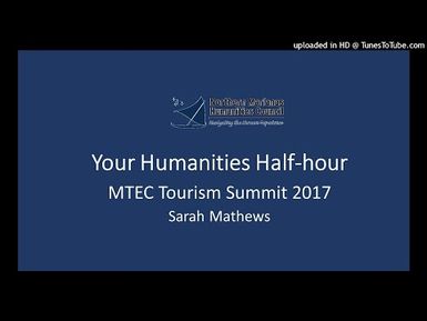MTEC Tourism Summit 2017 - Sarah Mathews