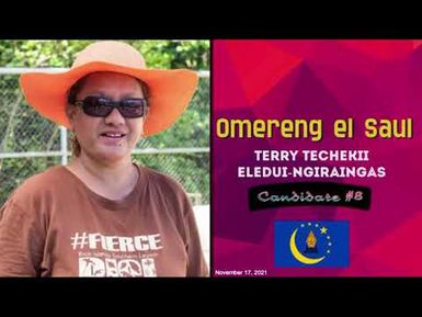 Omereng El Saul by Terry Techekii Eledui-Ngiraingas (11.17.2021)