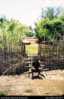 Village entrance